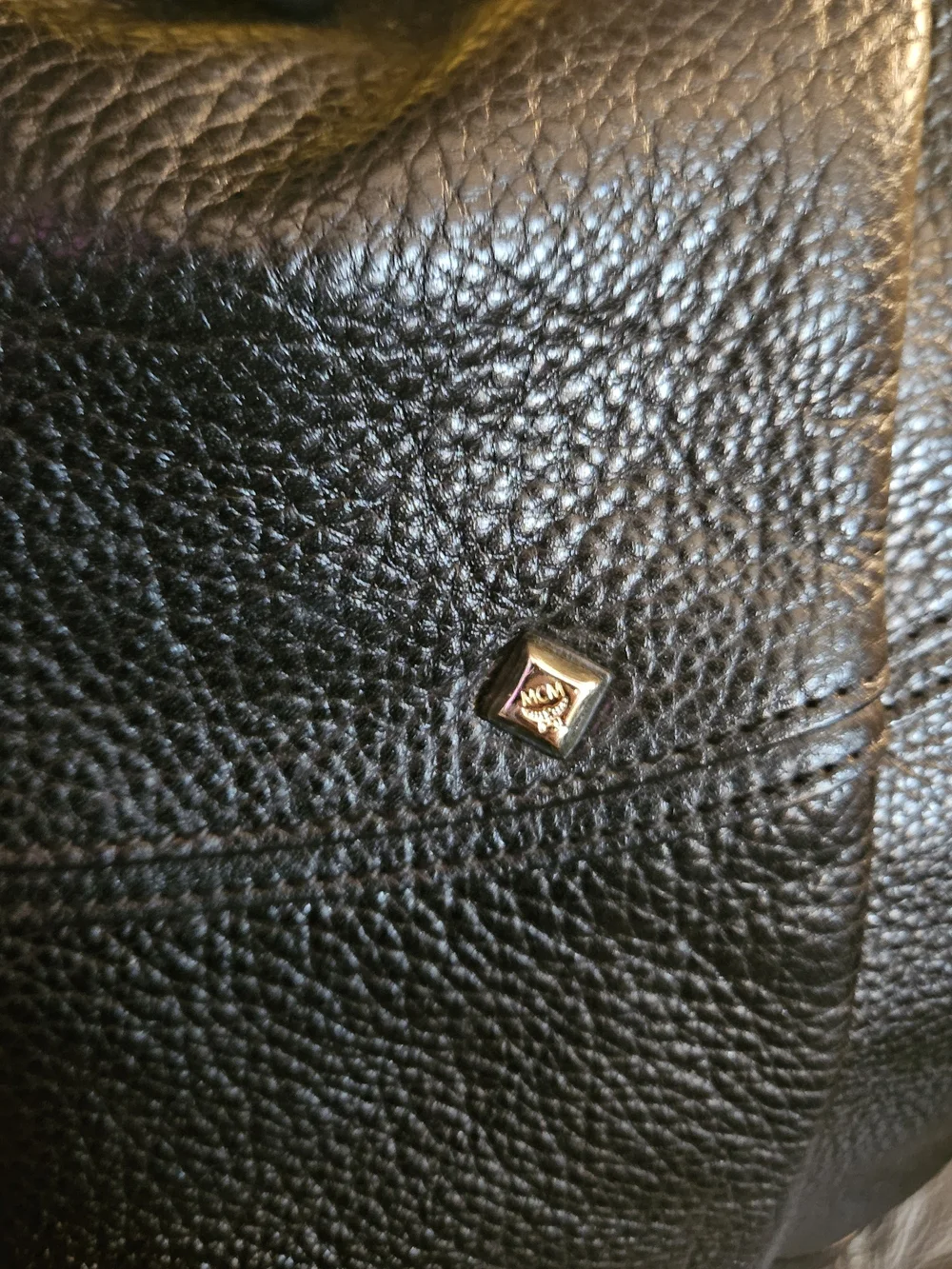 MCM Dome Shoulder Bag